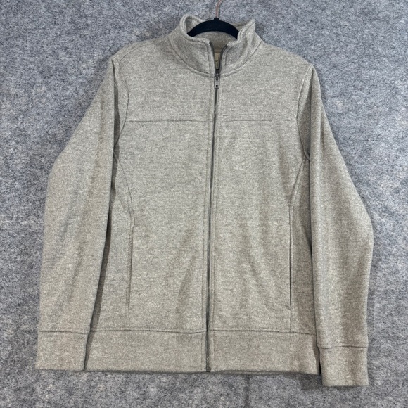 Field & Stream Heather Gray Full Zip Fleece Lightweight Outdoor Jacket Men’s M - Picture 2 of 15